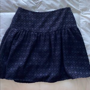 Navy blue skirt from Ann Taylor